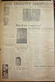 Página do jornal Correio do Ceará de abril de 1954