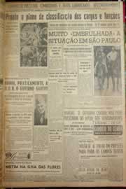 Página do jornal Correio do Ceará de abril de 1954