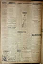 Página do jornal Correio do Ceará de abril de 1954