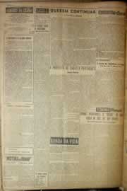 Página do jornal Correio do Ceará de abril de 1954
