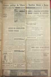Página do jornal Correio do Ceará de maio de 1954