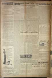 Página do jornal Correio do Ceará de maio de 1954
