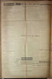 Página do jornal Correio do Ceará de maio de 1954
