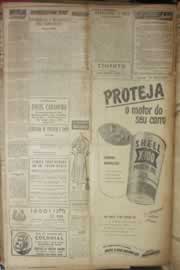 Página do jornal Correio do Ceará de maio de 1954