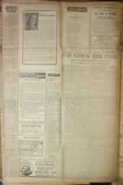 Página do jornal Correio do Ceará de maio de 1954