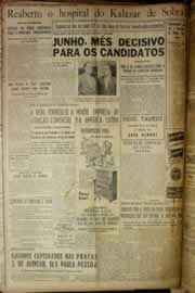 Página do jornal Correio do Ceará de maio de 1954