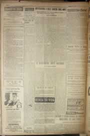 Página do jornal Correio do Ceará de junho de 1954
