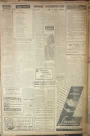Página do jornal Correio do Ceará de junho de 1954