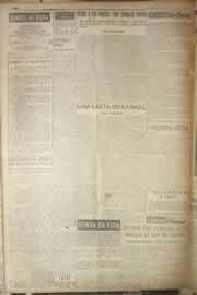 Página do jornal Correio do Ceará de junho de 1954