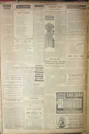 Página do jornal Correio do Ceará de junho de 1954