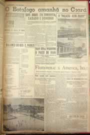 Página do jornal Correio do Ceará de junho de 1954