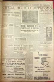 Página do jornal Correio do Ceará de junho de 1954