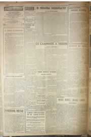 Página do jornal Correio do Ceará de junho de 1954