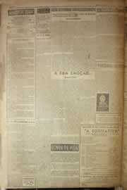 Página do jornal Correio do Ceará de junho de 1954