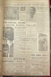 Página do jornal Correio do Ceará de junho de 1954
