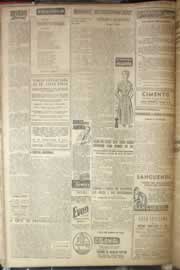 Página do jornal Correio do Ceará de junho de 1954