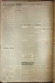 Página do jornal Correio do Ceará de outubro de 1954