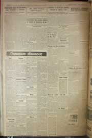 Página do jornal Correio do Ceará de outubro de 1954