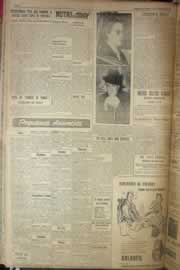 Página do jornal Correio do Ceará de outubro de 1954
