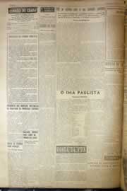 Página do jornal Correio do Ceará de outubro de 1954