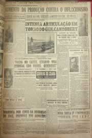 Página do jornal Correio do Ceará de novembro de 1954