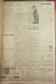 Página do jornal Correio do Ceará de novembro de 1954