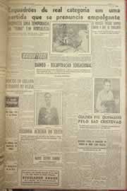 Página do jornal Correio do Ceará de dezembro de 1954