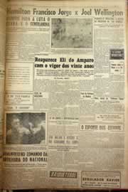 Página do jornal Correio do Ceará de dezembro de 1954