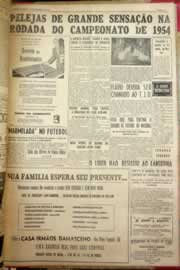 Página do jornal Correio do Ceará de dezembro de 1954