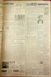 Página do jornal Correio do Ceará de dezembro de 1954
