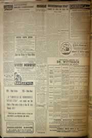 Página do jornal Correio do Ceará de dezembro de 1954
