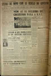 Página do jornal Correio do Ceará de dezembro de 1954