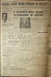 Página do jornal Correio do Ceará de dezembro de 1954