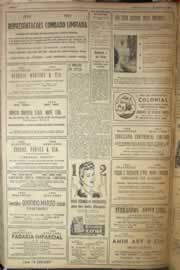 Página do jornal Correio do Ceará de dezembro de 1954