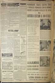 Página do jornal Correio do Ceará de dezembro de 1954