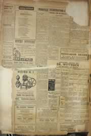 Página do jornal Correio do Ceará de abril de 1955