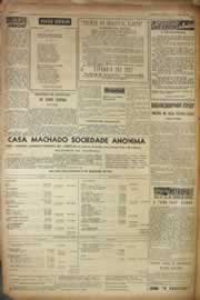 Página do jornal Correio do Ceará de abril de 1955