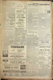 Página do jornal Correio do Ceará de abril de 1955