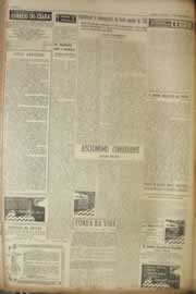 Página do jornal Correio do Ceará de abril de 1955