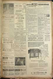 Página do jornal Correio do Ceará de abril de 1955