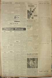 Página do jornal Correio do Ceará de abril de 1955