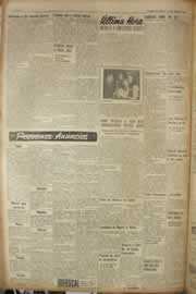 Página do jornal Correio do Ceará de abril de 1955
