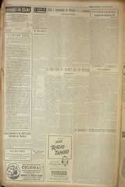 Página do jornal Correio do Ceará de maio de 1955