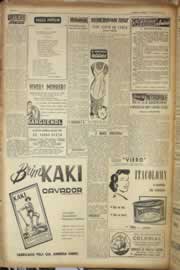 Página do jornal Correio do Ceará de maio de 1955
