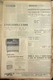 Página do jornal Correio do Ceará de maio de 1955
