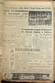 Página do jornal Correio do Ceará de maio de 1955