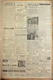 Página do jornal Correio do Ceará de maio de 1955