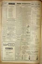 Página do jornal Correio do Ceará de maio de 1955