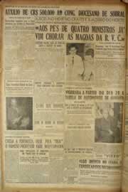 Página do jornal Correio do Ceará de maio de 1955