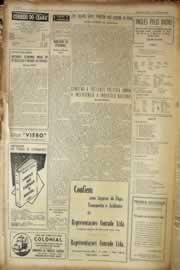 Página do jornal Correio do Ceará de maio de 1955